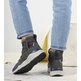 Sive, elegantne čizme za snijeg iz Big Star za žene iz Cotta siva 1