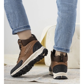 Smeđe treking cipele Big Star Ivanna smeđa 1