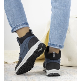 Big Star Ivanna tamnoplave treking cipele crna 1