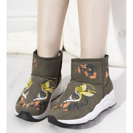 Jamil je izvezao zelene čizme za snijeg zelena 1