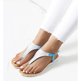 Falls plave ženske sandale plava 1