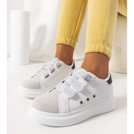 Herrick ženske bijele i srebrne tenisice bijela 1