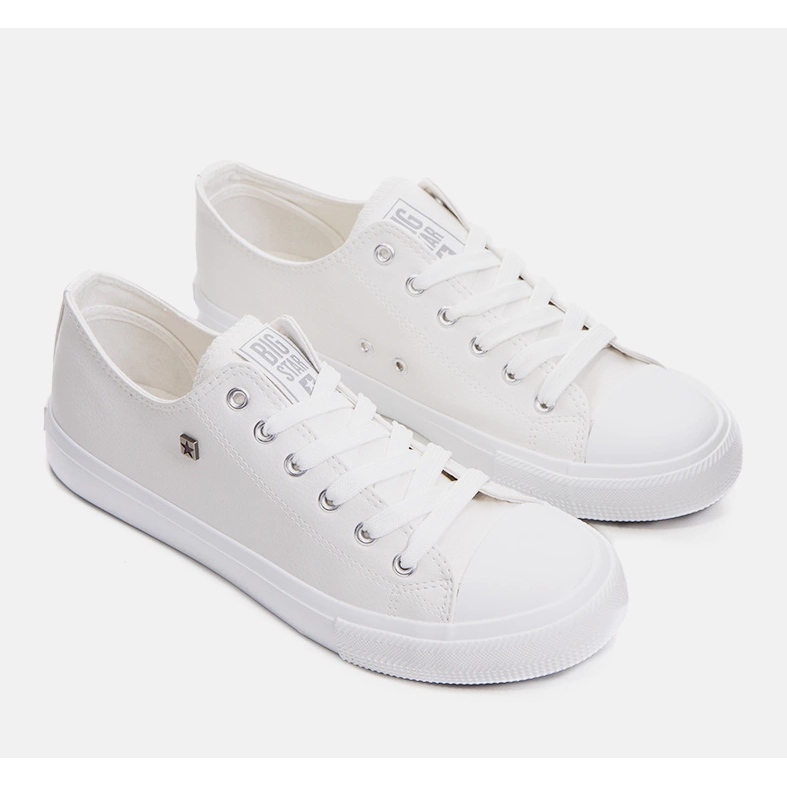 Bijele muške Big Star V174347 tenisice bijela 1