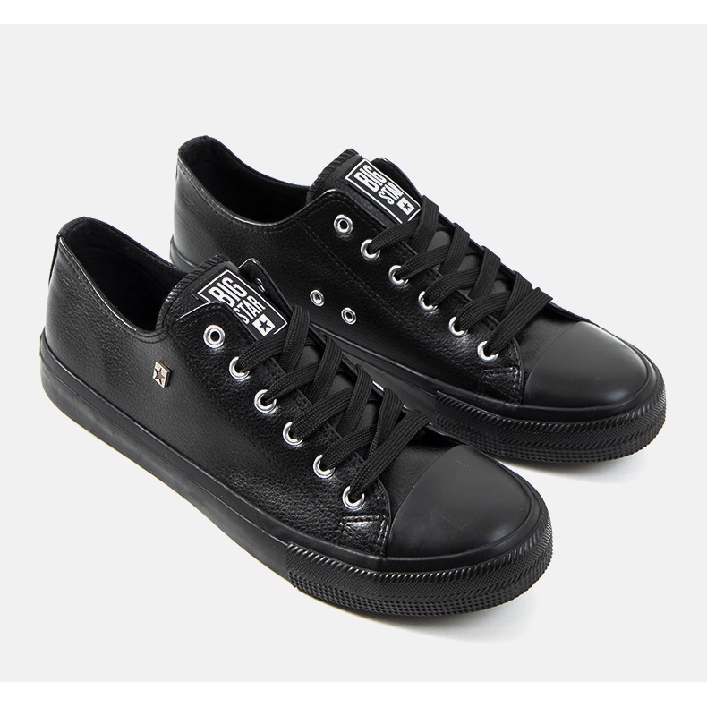 Crne muške Big Star V174345 tenisice crno 1