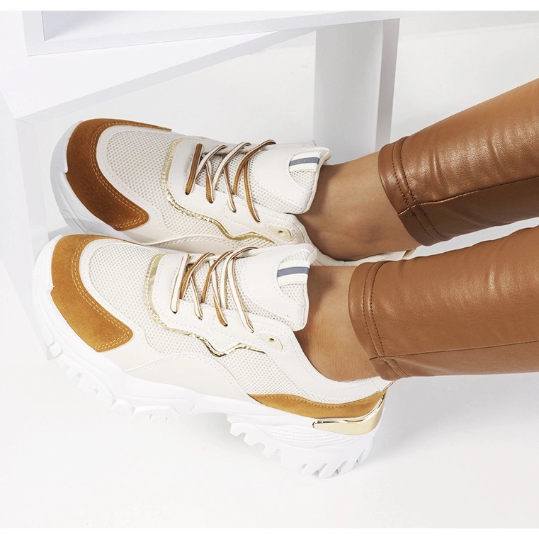 Osorio bež sportske cipele 2