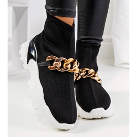 Hurtado crne visoke tenisice crna 1