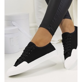 Rivas ženske crne tenisice crno 2