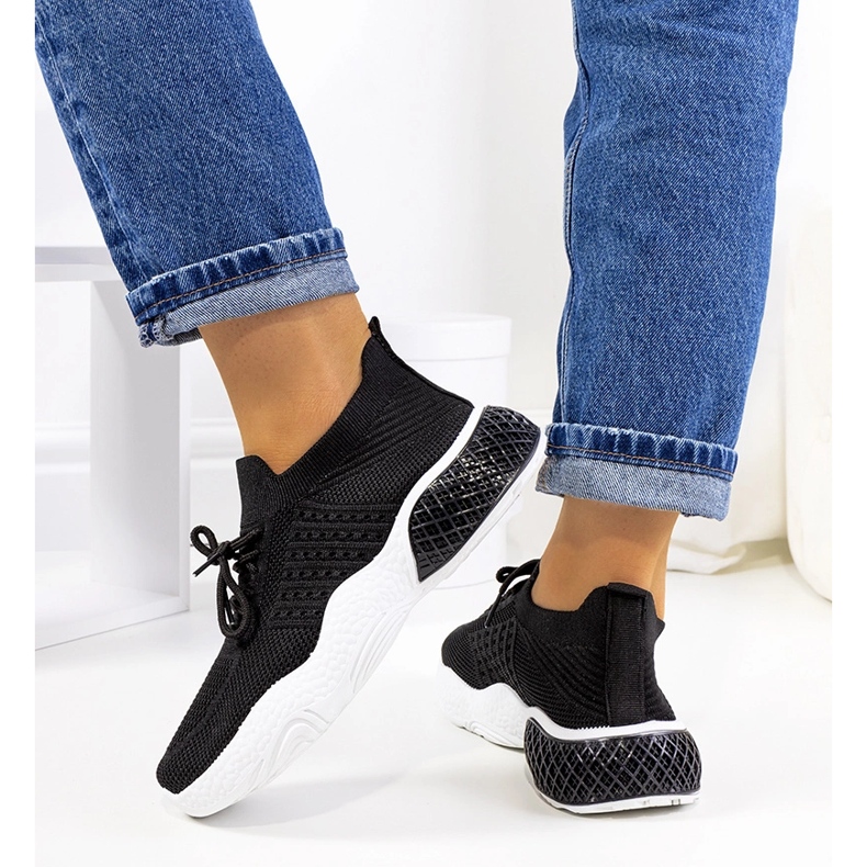 Donatil crne sportske tenisice crno 1