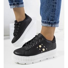 Crne tenisice na platformi Ileana crna 1