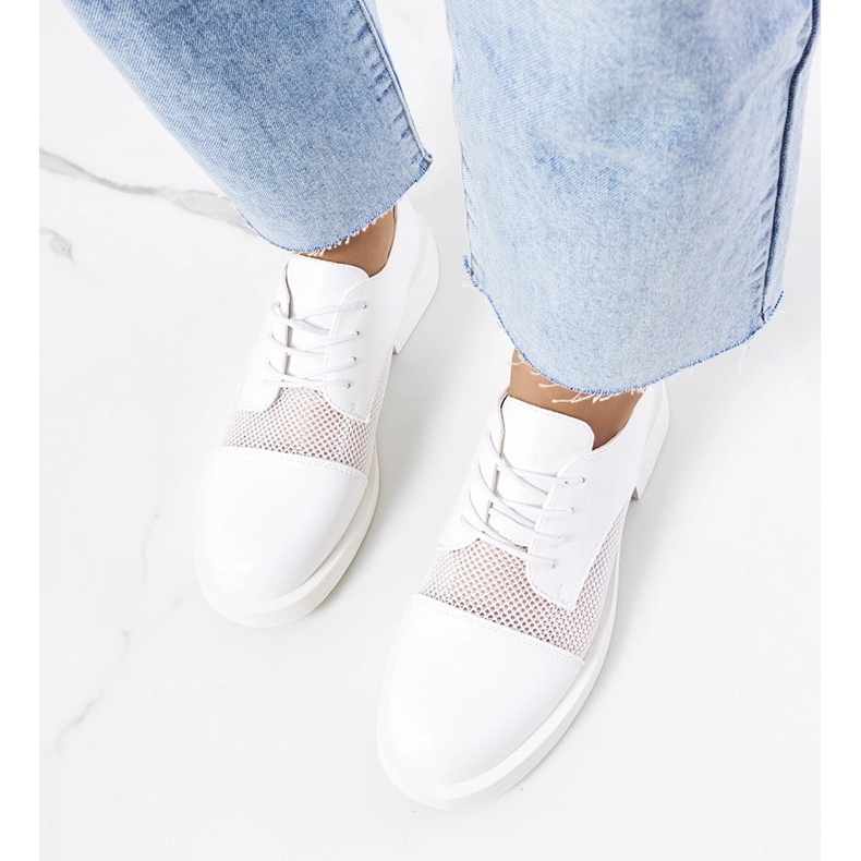 Ženske bijele cipele Huard bijela 1