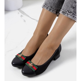 Crne ažurne Seema cipele crna 1