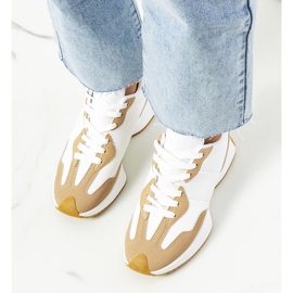 Bež ženske tenisice Cohen bijela 1