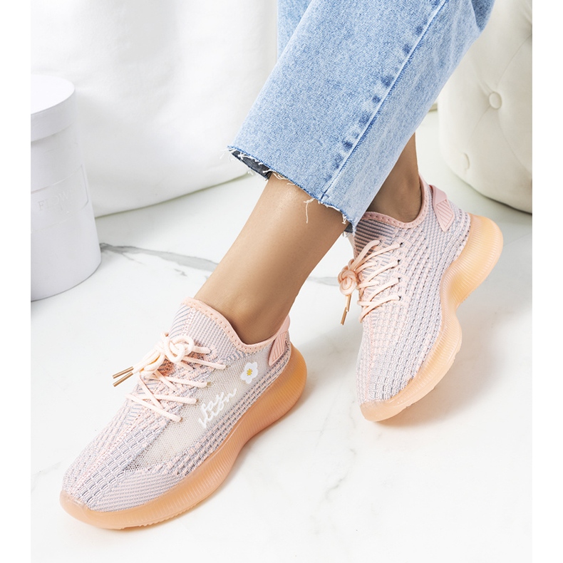 Roze ženske sportske tenisice Molema ružičasta siva 1