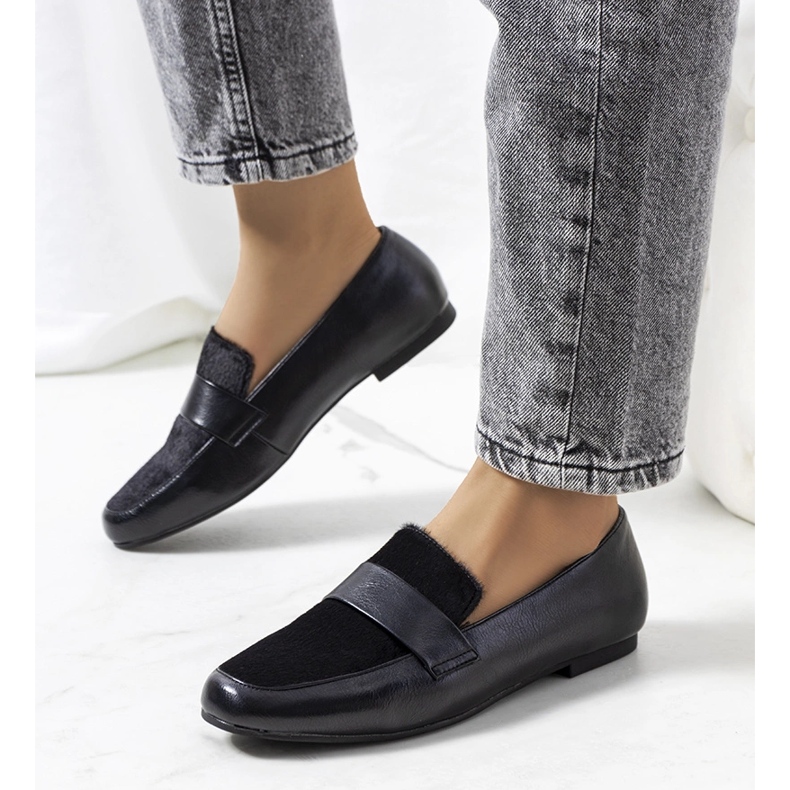 Crne ženske cipele Kolk crno 1