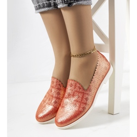 Girvan ženske crvene mokasinke crvena 1