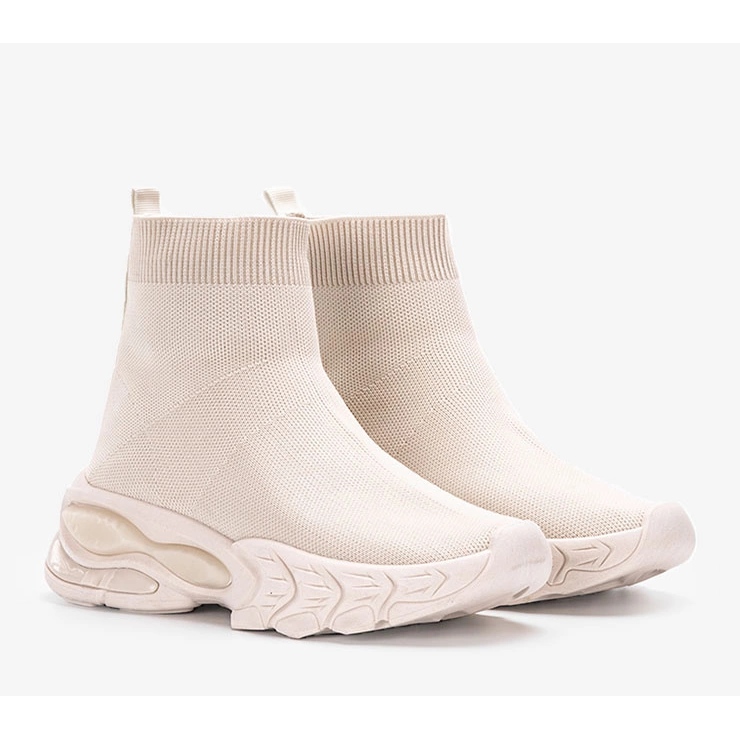 Bež Woodson tenisice za gležnjeve 1