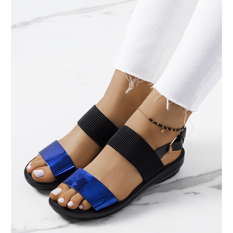 Tarja ženske tamnoplave sandale plava 1