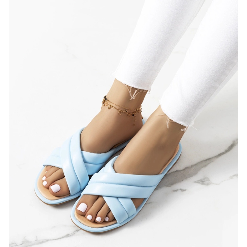 Ženske plave Thines papuče plava 1