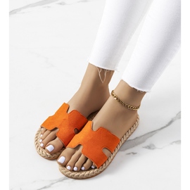 Narančaste ženske papuče Nadja 1