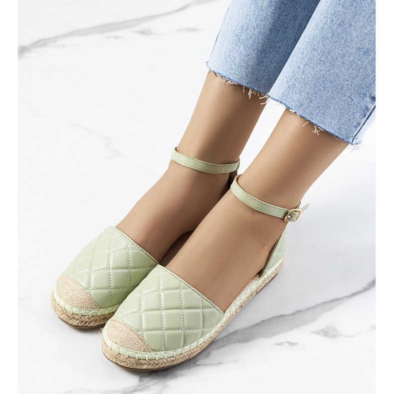 Zelene espadrile Faiz zelena 1