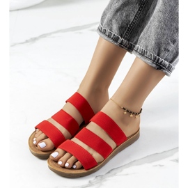 Crvene ženske Cremik papuče crvena 1