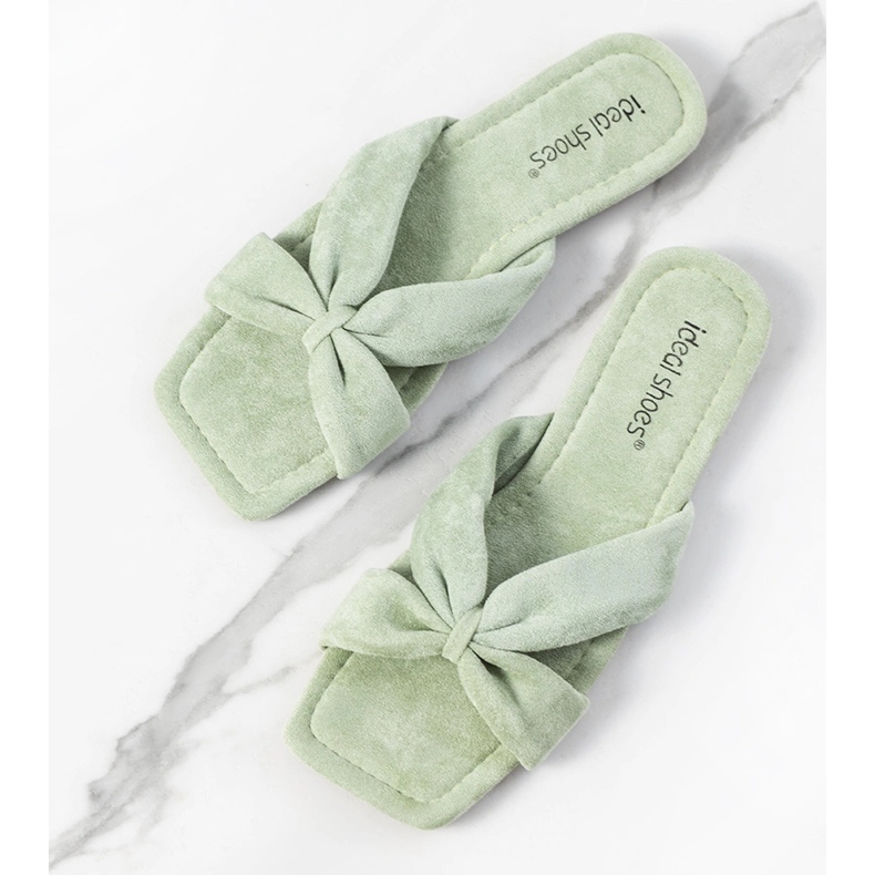 Howse ženske zelene papuče zelena 1