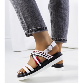 Doren ženske bijele sandale bijela 1