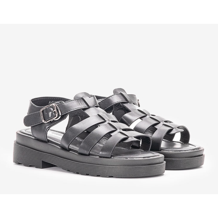 Bradamove crne ženske sandale crna 1