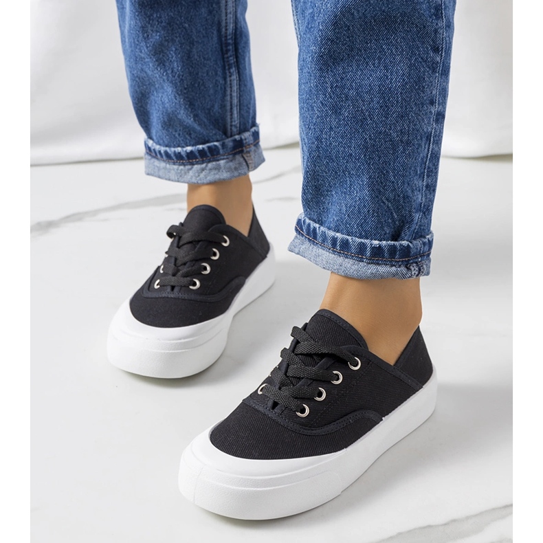 Jesperse crne ženske tenisice crno 1