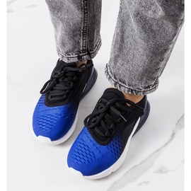 Glaner tamnoplave sportske tenisice crno 1