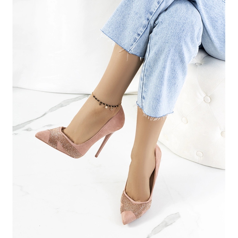 Stevenove ružičaste štikle ružičasta 1