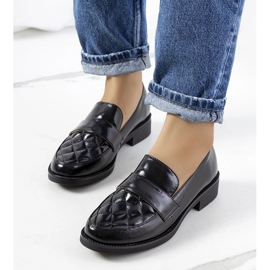 Alexanove crne mokasine crna 1