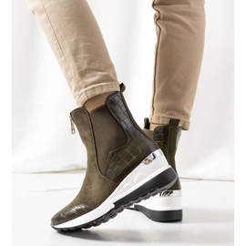 Zelene tenisice na Triaca klin zelena 1