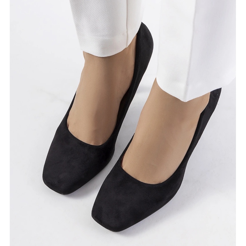 Crne salonke na Coxi stiletto potpeticu crna 1