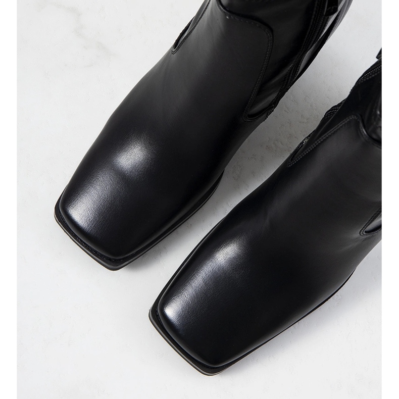 Crne visoke pete Panucci crno 2