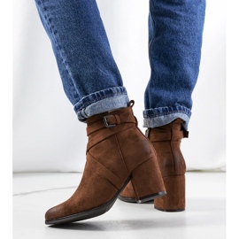 Smeđe Mossley čizme smeđa 1