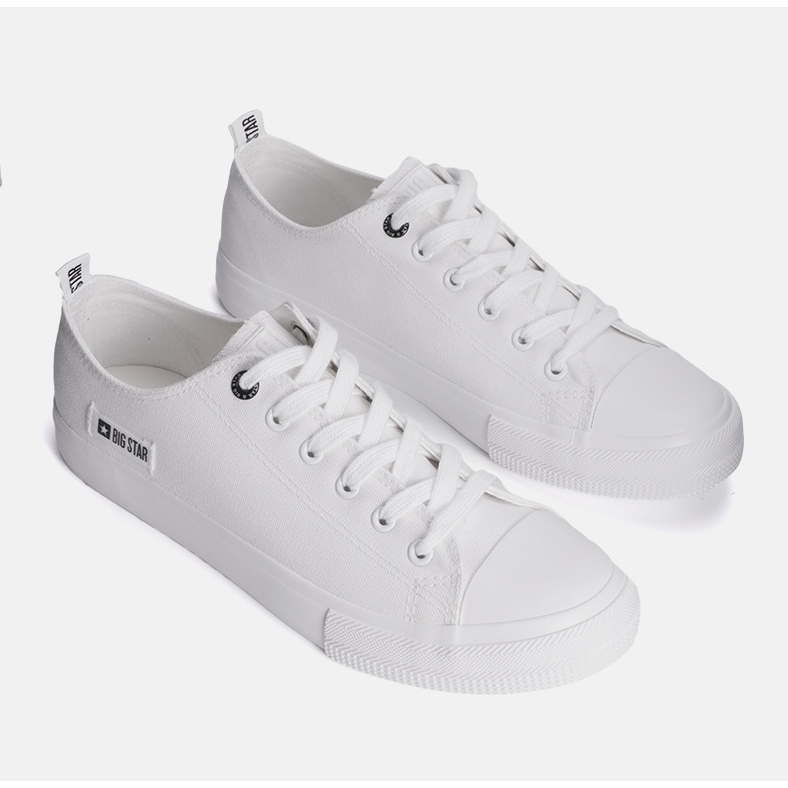 Muške bijele tenisice Big Star KK174006 bijela 1