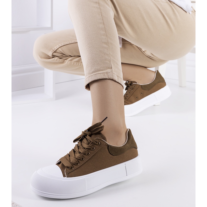 Zelene tenisice na platformi Kilkenny zelena 1