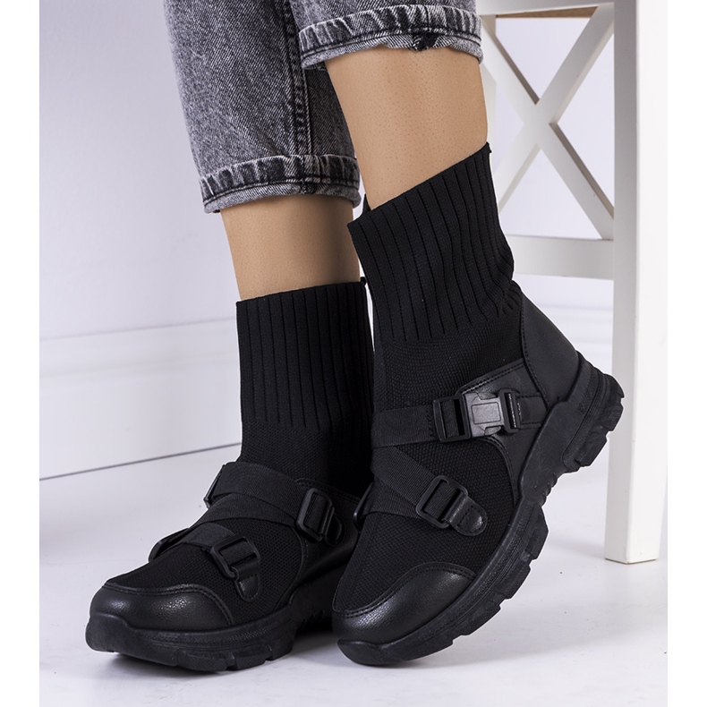 Crne saker tenisice crna 1