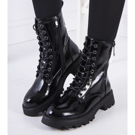 Crne natikače od eko kože Worcester crna 1