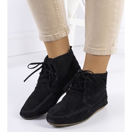 Crne Lalo čizme od eko antilop kože crna 1