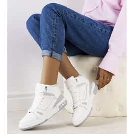 Sive tenisice za gležanj Megatheo siva 1