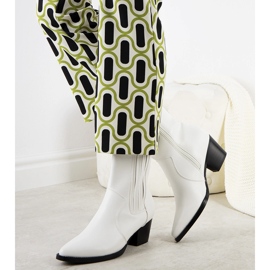 Bento bijele kaubojske čizme bijela 1