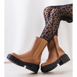 Melika smeđe ženske čizme smeđa 1