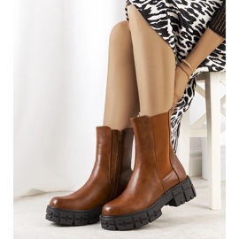 Zulan smeđe ženske čizme smeđa 1