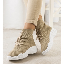 Dowden bež čarape 1