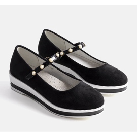 BM Crne dječje balerinke Renate crna 2