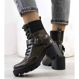 PA1 Zelene Messina cipele s visokom petom zelena 1