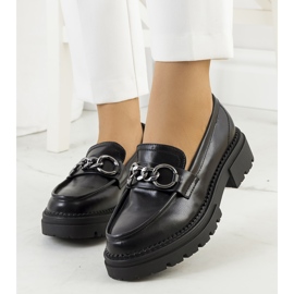 PA1 Crne cipele na vezanje od Joanne crno 1