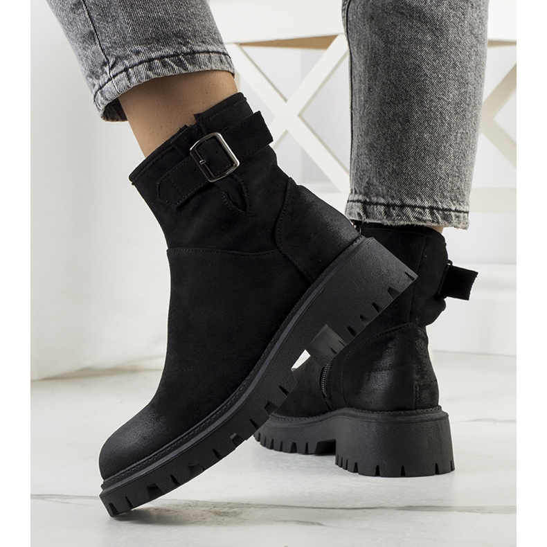 PA1 Crne čizme iz Alejandre crno 1